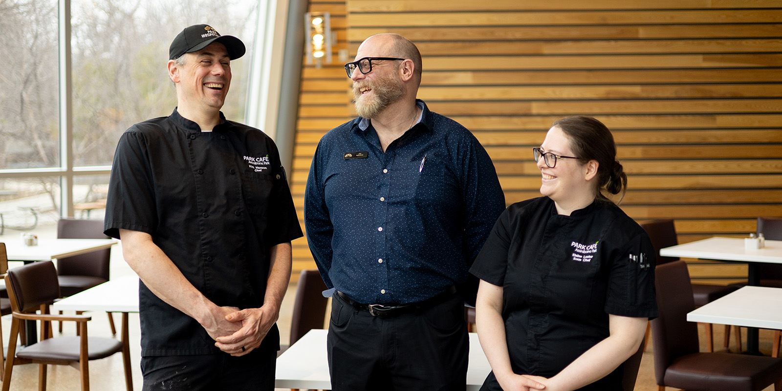 The Park Cafe staff team